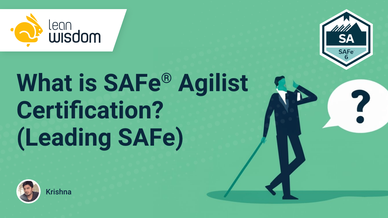 what is safe agilist certification