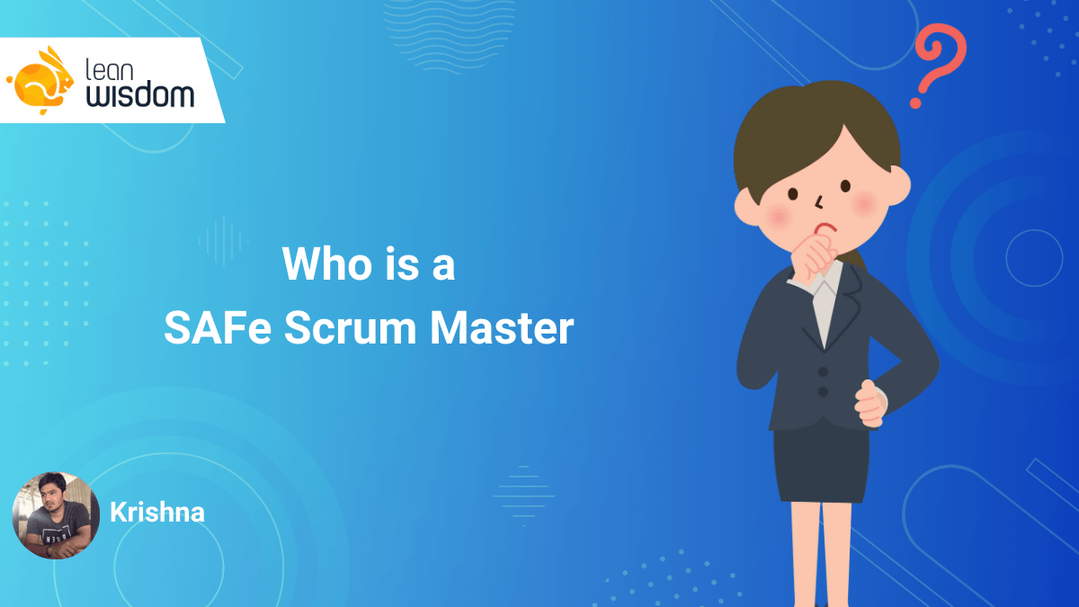 who is a SAFe scrum master