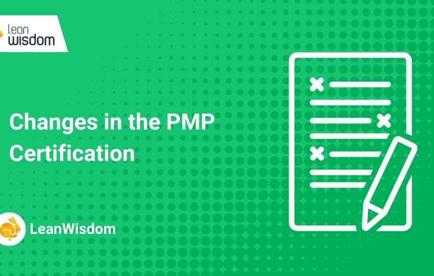 Changes in the PMP Certification