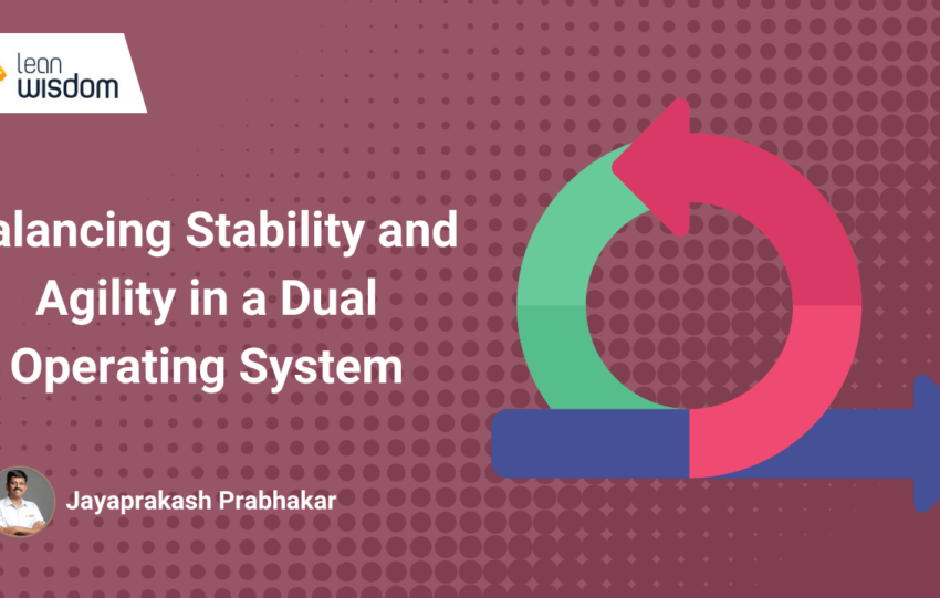 balancing stability and agility using dual operating system